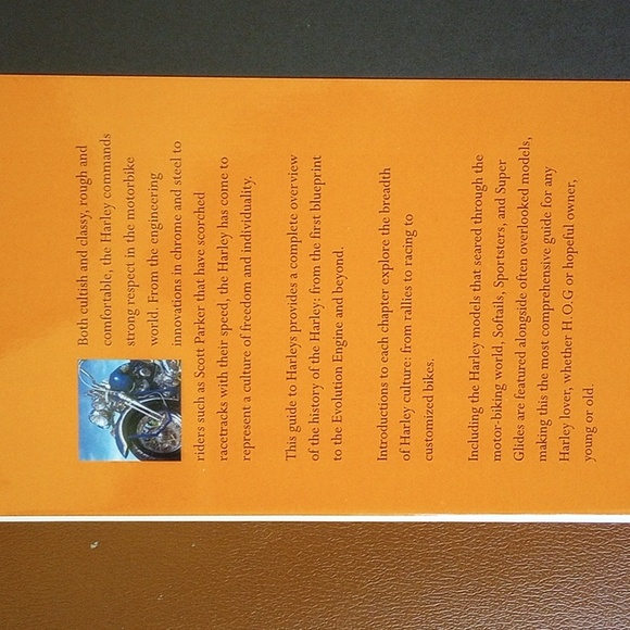 Vintage "Custom Harley" Complete Harley-Davidson Hardcover Motorcycle Handbook - Picture 2 of 9